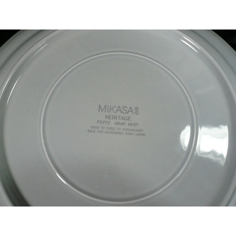 Mikasa Heritage Gray Mist F2775 12
